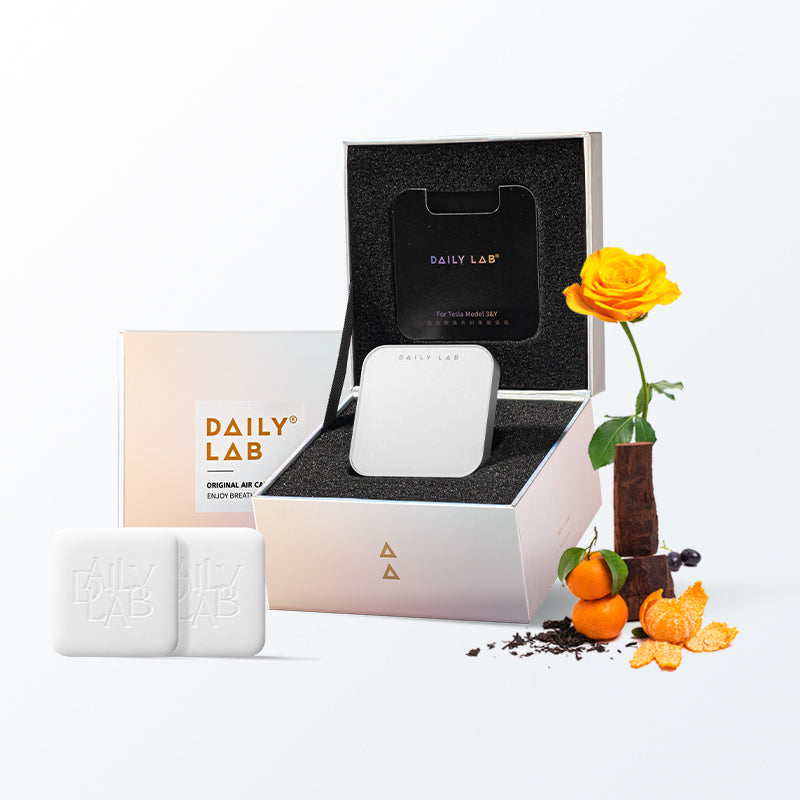 Tesla Car Air Freshener Model 3/Y Fragrance Diffuser Tesla Outlet Vent Diffuser Star Glow Car Diffuser Set-For Tesla Model 3/Y