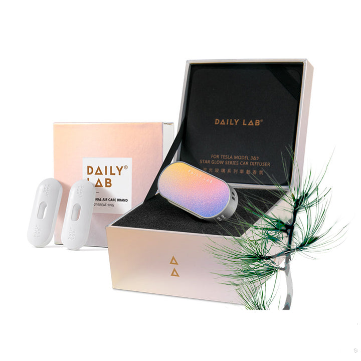 Tesla Car Air Freshener Model 3 Highland Fragrance Diffuser Tesla Outlet Vent Diffuser Star Glow Car Diffuser Set-For Tesla Model 3 Highland