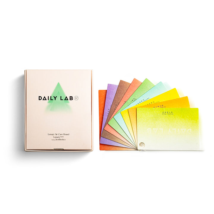 DAILY LAB sample fragrance cards - 9 scents