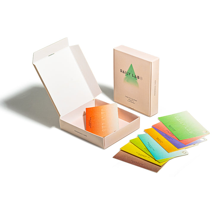 DAILY LAB sample fragrance cards - 9 scents