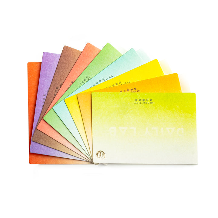 DAILY LAB sample fragrance cards - 9 scents